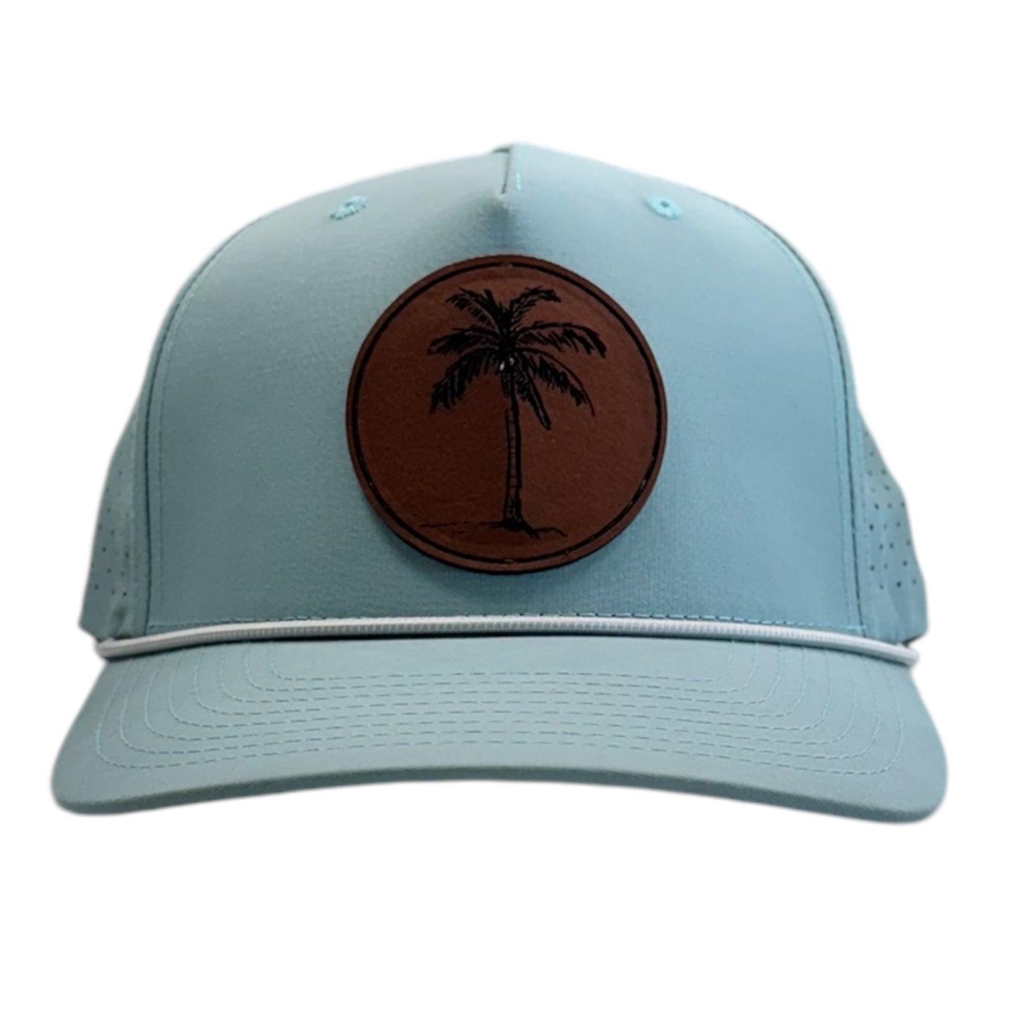 Palm Tree Aqua Sport Cap