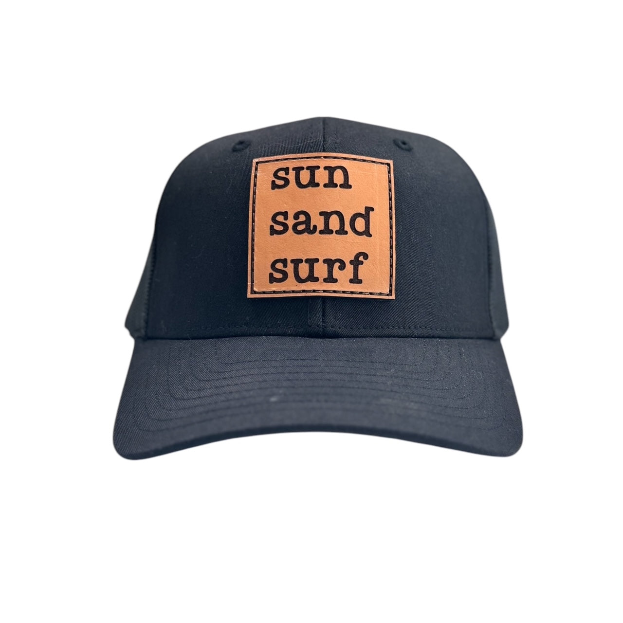 Sun Sand Surf Black Youth Trucker Hat