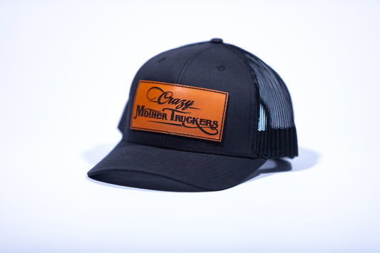 Black Classic Logo Trucker Hat