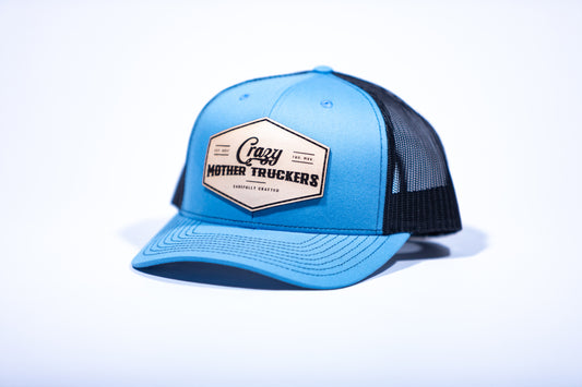 Blue/Black Icon Logo Trucker Hat